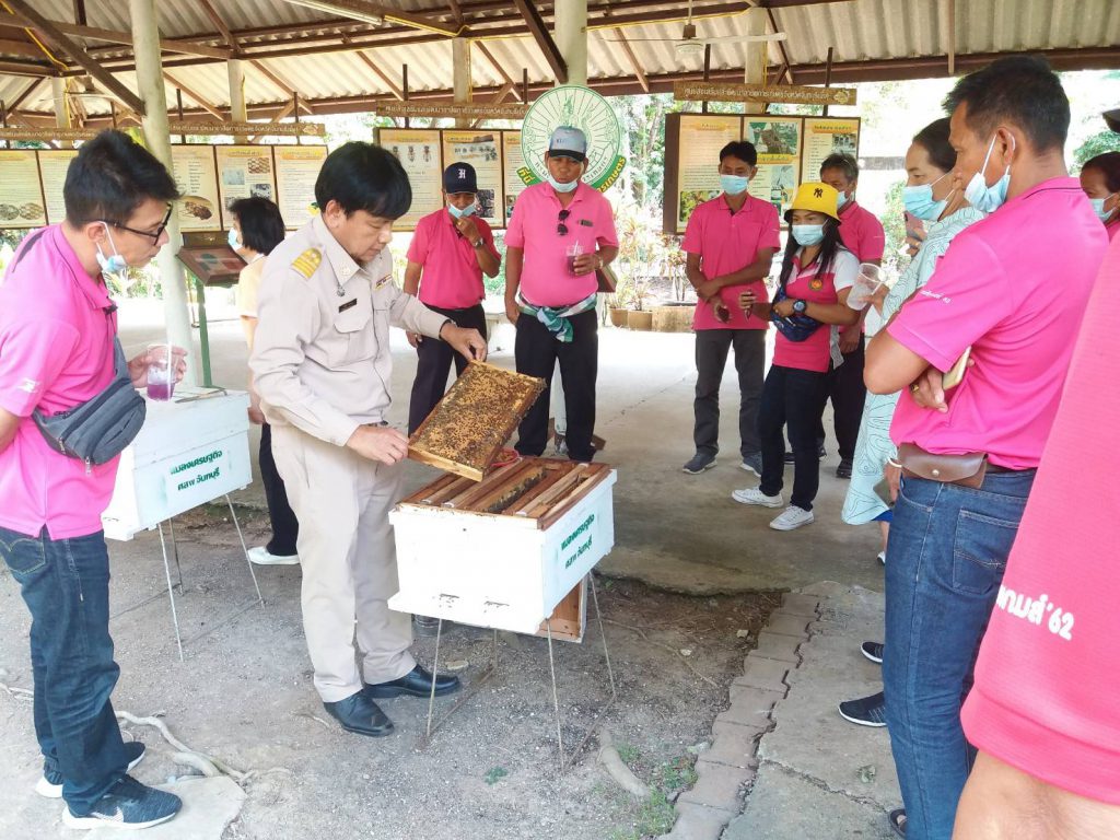 ต้อนรับคณะศุึกษาดูงานจากองค์การบริหารส่วนตำบลสนามชัย อำเภอสะตึก จังหวัดบุรีรัมย์